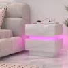 Nachttisch mit LED-Beleuchtung 46cm hoch mit 2 Produktbild-Vorschau 10