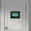 Hier wohnt ein Schalke-Fan Metallschild mit Rasen Motiv Produktbild-Vorschau 6