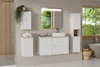 Badezimmerschrank, Oben, 30 Cm, Mattweiß, Mit 1 Tür Produktbild-Vorschau 5