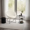 Fauteuil cocktail CENTERA rond et rembourré - Aspect Voir les images du produit 9