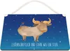 Mr. & Mrs. Panda Schild Sternzeichen Stier DIN A4 - Produktbild-Vorschau 3