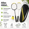 Set da badminton per 2 racchette – adatto a adulti e Anteprima dell’immagine prodotto 3