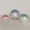 3er Set LED Kugellampen BLUMENWIESE 10 + 12 + 15cm lila mit Produktbild-Vorschau 6