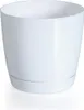 Coubi runder Blumentopf mit Sockel weiß 28x26.2cm Produktbild-Vorschau 6