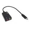 Hama USB-C auf 2x 3,5mm Audio Adapter Mikrofon Headset Produktbild-Vorschau 3