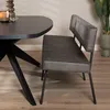 Bronx71 Esszimmerbank Leder Espen anthrazit 190 cm Produktbild-Vorschau 11