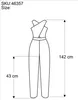 Boho Jumpsuit, Rückenfreie Sommer Pluderhose, Overall, Produktbild-Vorschau 4