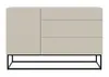 Selsey Veldio - Buffet avec tiroirs, beige gris avec Voir les images du produit 6