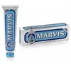A tube and box of Marvis Aquatic Mint toothpaste are shown against a white background. Náhled obrázku produktu