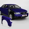 BLU Blatník náhrada pro Audi A4 B6 LZ5L Pravý Modrý Náhled obrázku produktu 3