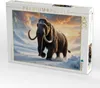 CALVENDO Puzzle Mammut im Sonnenuntergang der Eiszeit | Produktbild-Vorschau 2