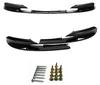 Spoiler Lippe Frontspoiler mit ABE SCHWARZ GLANZ für BMW 3er F30 F31 mit M-Paket – Produktansicht 2 Voir les images du produit