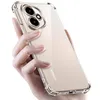 A hand holding a clear phone case with a phone inside, against a white background. Anteprima dell’immagine prodotto