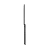 A side view of a closed black laptop. Produktbild-Vorschau