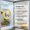 4 Stück Kühlschrankthermometer Set Weiß zum ankleben Produktbild-Vorschau 4