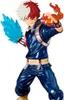 A figurine of the anime character Shoto Todoroki from My Hero Academia, posed with his ice and fire abilities. Produktbild-Vorschau