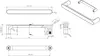 Griff Pinta LA 256mm, Holzgriff robuster Möbelgriff Breite Produktbild-Vorschau 2