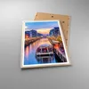 Gerahmtes Poster - Rahmen in heller Eiche - Kanal Grande Produktbild-Vorschau 3