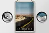 Blechschild Reise 12x18cm California Amerika Strand Straße Produktbild-Vorschau 2