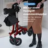 Safe Age® Rollator faltbar und leicht mit Sitz - Gehhilfe Produktbild-Vorschau 3