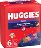 A package of Huggies Overnights diapers for babies. Produktbild-Vorschau