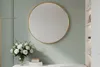 riess-ambiente Runder Wandspiegel PORTRAIT 60cm gold mit Produktbild-Vorschau 3