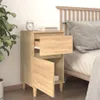 vidaXL Nachttisch Sonoma-Eiche 40x35x70 cm Produktbild-Vorschau 3