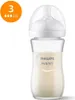 A Philips Avent baby bottle filled with milk, shown against a white background. Podgląd zdjęcia produktu