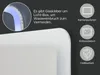 Badspiegel mit Beleuchtung 80x60cm LED Spiegel mit Uhr | Produktbild-Vorschau 6