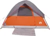 vidaXL Kuppel-Campingzelt 2 Personen Orange Wasserdicht Produktbild-Vorschau 4