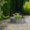 BOGATECO Rollborder Holzlatten | 40cm Hoch & 200cm lang | Produktbild-Vorschau 5