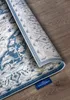 Villeroy & Boch 1869 Kurzflor Teppich Gabrielle Creme Blau Produktbild-Vorschau 4