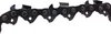 A close-up view of a chainsaw chain. Produktbild-Vorschau