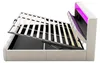 180x200 cm Polsterbett Doppelbett mit LED, USB & Typ-C, Produktbild-Vorschau 10