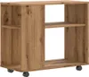 vidaXL Príkonový stolík, Imitácia dreva Artisan, 70x35x60,5 Náhľad obrázku produktu 6