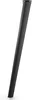 A single black furniture leg is shown against a white background. Produktbild-Vorschau