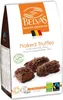 CZEKOLADKI BELGIJSKIE TRUFLE Z CZEKOLADĄ GORZKĄ FAIR TRADE BEZGLUTENOWE BIO 100 g - BELVAS Produktbild-Vorschau