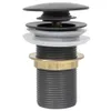 A close-up studio shot of a drain assembly. Produktbild-Vorschau