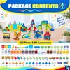 Fits4Kids Klocki magnetyczne 100 elementów i 99 naklejek, Podgląd zdjęcia produktu 3