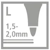 Gefederter Dreikant-Filzstift - STABILO Trio Scribbi - 8er Produktbild-Vorschau 4