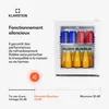 Klarstein Mini Frigo de Chambre de 30L pour Snacks et Voir les images du produit 6