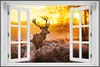 Wallario Wandbild mit Fenster-Illusion: stattlicher Produktbild-Vorschau 1