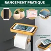 eluno Garniture de WC sur pied 4en1, brosse de WC, Voir les images du produit 3
