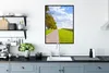 MuchoWow® Gerahmtes Poster Wolken - Bäume - Straße 60x80 cm Produktbild-Vorschau 3