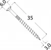 500x Holzschrauben Spanplattenschrauben 3,0x35mm Schrauben Produktbild-Vorschau 12
