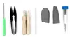 A collection of sewing and crafting tools laid out on a white background. Produktbild-Vorschau