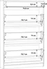 Forte NIKO Schuhschrank 80 90, Skandi-Schrank, 3 Produktbild-Vorschau 7