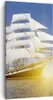 Bild auf Leinwand - Leinwandbild - Yacht Meer Welle - Produktbild-Vorschau 1