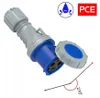 Rallonge industrielle 2m 63A IP67 H07RN-F 3×16 pour Voir les images du produit 5