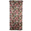 Vorhang PEONIA dunkelrot 140x270 cm  Kräuselband SZEL Produktbild-Vorschau 4